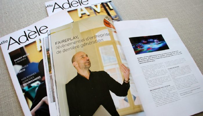Couverture magazine – Mlle Adele n°22 Couverture magazine - Mlle Adele n°22